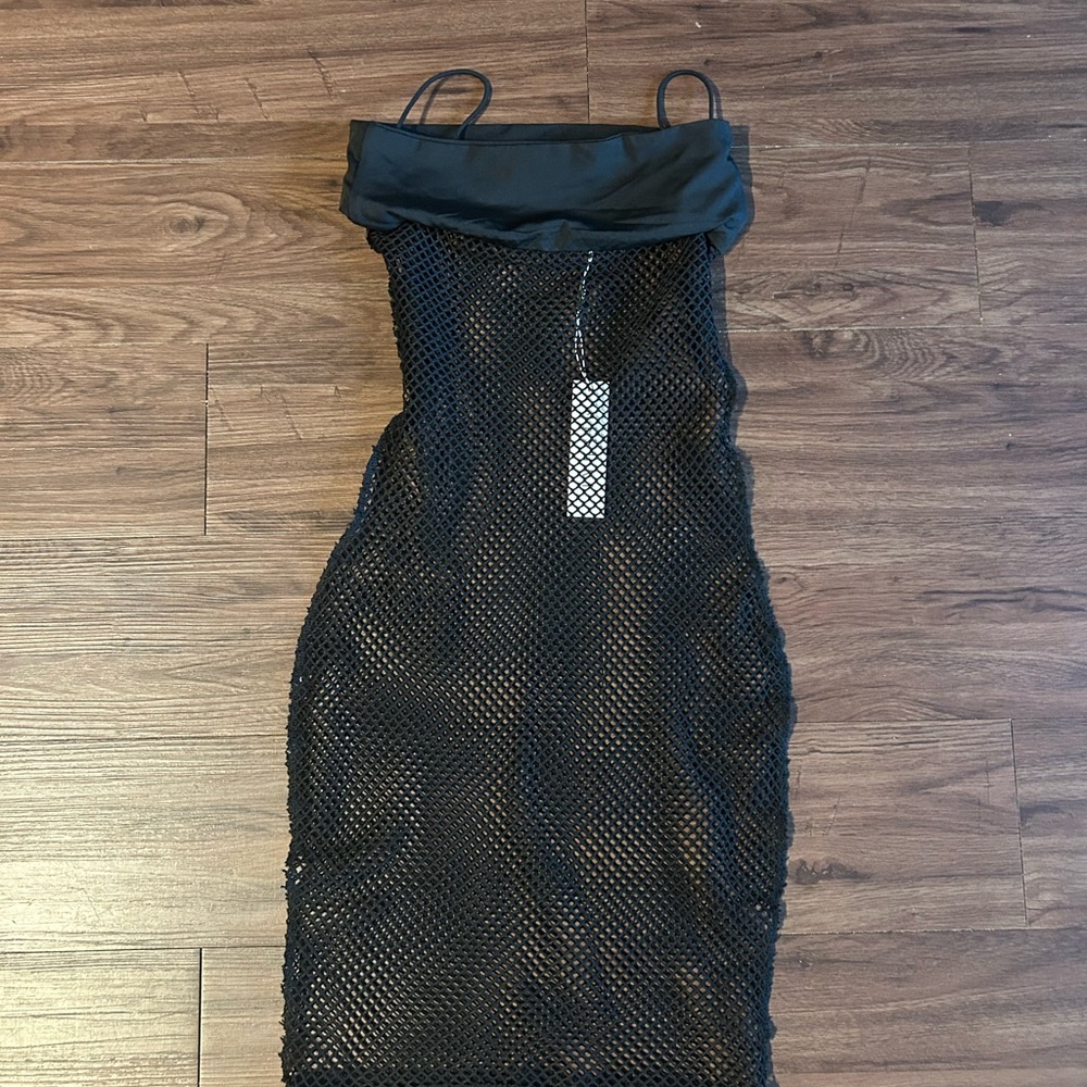 Meshki Mesh Mini Dress
